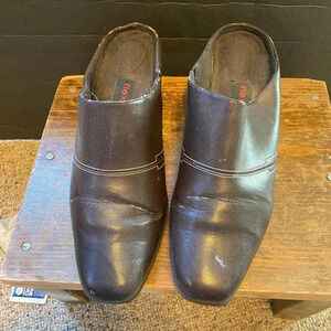 Flexi sole open back shoes women size 8W